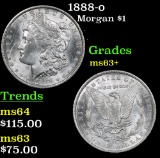 1888-o Morgan Dollar $1 Grades Select+ Unc