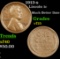 1913-s Lincoln Cent 1c Grades vf+