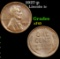 1927-p Lincoln Cent 1c Grades xf+