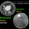 America In Space Geodynamics Experimental Ocean Satellite 1oz. .999 Silver Round Grades