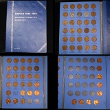 Starter Lincoln cent book 1941- 1974 66 coins . .