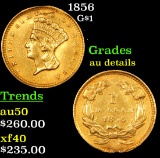 1856 Gold Dollar $1 Grades AU Details