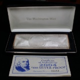 The Washington Mint 2004 $100 Silver Proof 4oz .999 Pure Silver Grades
