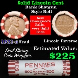 ***Auction Highlight*** Key Date 1931-s Wheat Cent end, Mixed small cents 1c orig shotgun roll, WOW