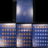 Partial Lincoln cent book 1941-1964 64 coins . .