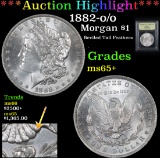 ***Auction Highlight*** 1882-o/o Morgan Dollar $1 Graded GEM+ Unc By USCG (fc)