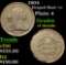 1804 Draped Bust Half Cent 1/2c Grades vf details