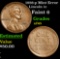 1956-p Mint Error Lincoln Cent 1c Grades xf+