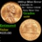 1965-p Mint Error Lincoln Cent 1c Grades Choice AU/BU Slider