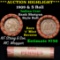 *Auction Highlight* Indian 1c Shotgun Roll, 1909 end, KEY date 's' mint on the other, Wow! fc