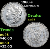 1880-s Morgan Dollar $1 Grades Choice AU