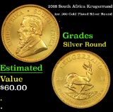 2018 South Africa Krugerrand Silver Round