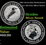 2015 Australian Kookaburra Silver Round