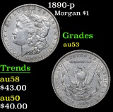 1890-p Morgan Dollar $1 Grades Select AU