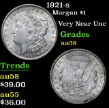 1921-s Morgan Dollar $1 Grades Choice AU/BU Slider