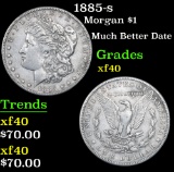1885-s Morgan Dollar $1 Grades xf