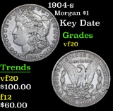 1904-s Morgan Dollar $1 Grades vf, very fine