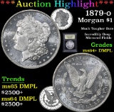 ***Auction Highlight*** 1879-o Morgan Dollar $1 Graded Choice Unc+ DMPL By USCG (fc)