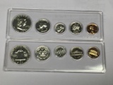 1963 Silver Proof Set in Whitman Plastic Holder . .