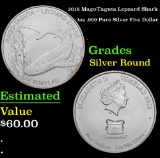 2018 Mago-Taguta Lepoard Shark Silver Round