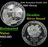 2016 Armenia Noah's Ark Silver Round