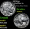 1936-p Buffalo Nickel 5c Grades Choice+ Unc