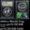 1994-d World Cup . . Proof Commem Dollar 1 Grades GEM++ Proof Deep Cameo