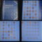Partial Lincoln cent book 1941-1964 43 coins . .