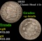 1832 Classic Head half cent 1/2c Grades vg details