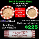 ***Auction Highlight*** Key Date 1931-s Wheat Cent end, Mixed small cents 1c orig shotgun roll, WOW