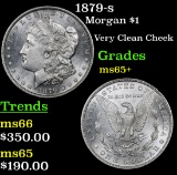 1879-s Morgan Dollar $1 Grades GEM+ Unc