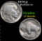 1934-p Buffalo Nickel 5c Grades vf details