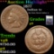 ***Auction Highlight*** 1877 Indian Cent 1c Graded g+ By USCG (fc)