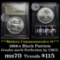 1998-s Black Patriots Modern Commem Dollar $1 Graded ms70, Perfection by USCG