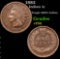 1882 Indian Cent 1c Grades vf++