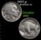 1927-p Buffalo Nickel 5c Grades xf+