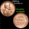 1933-p Lincoln Cent 1c Grades AU Details