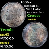 1885-o Morgan Dollar $1 Grades Choice+ Unc