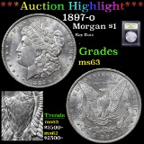 ***Auction Highlight*** 1897-o Morgan Dollar $1 Graded Select Unc By USCG (fc)