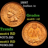 1897 Indian Cent 1c Grades Select+ Unc RD