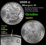 1899-o Morgan Dollar $1 Grades GEM Unc