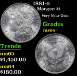 1881-o Morgan Dollar $1 Grades Choice+ Unc (fc)