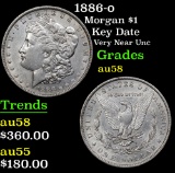 1886-o Morgan Dollar $1 Grades Choice AU/BU Slider