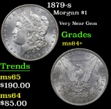 1879-s Morgan Dollar $1 Grades Choice+ Unc