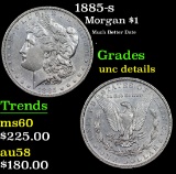 1885-s Morgan Dollar $1 Grades Unc Details