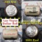 *Auction Highlight* Full Morgan/Peace Sands Hotel silver $1 roll $20, 1892 & 1895 ends (fc)