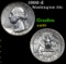 1960-d Washington Quarter 25c Grades Choice AU