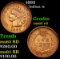 1892 Indian Cent 1c Grades Select Unc RD