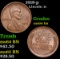 1919-p Lincoln Cent 1c Grades Choice Unc BN