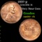 1937-p Lincoln Cent 1c Grades Choice+ Unc RB